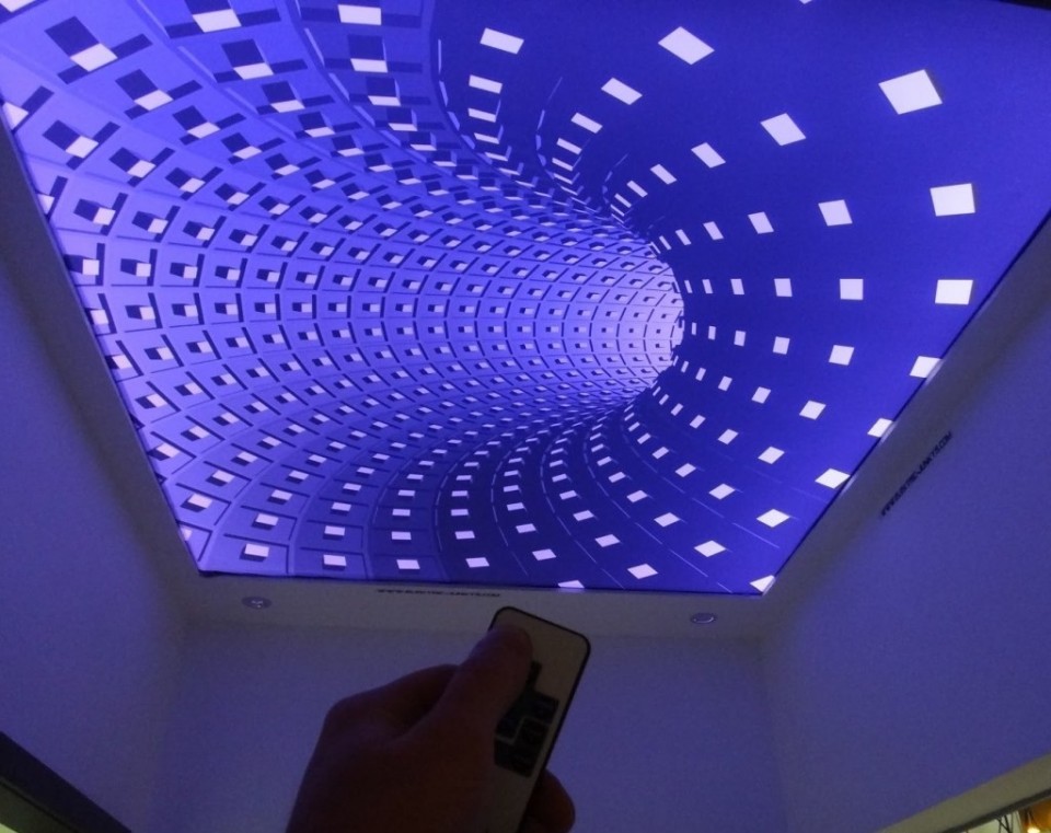 Заказать 3d натяжные потолки в г. Олёкминск